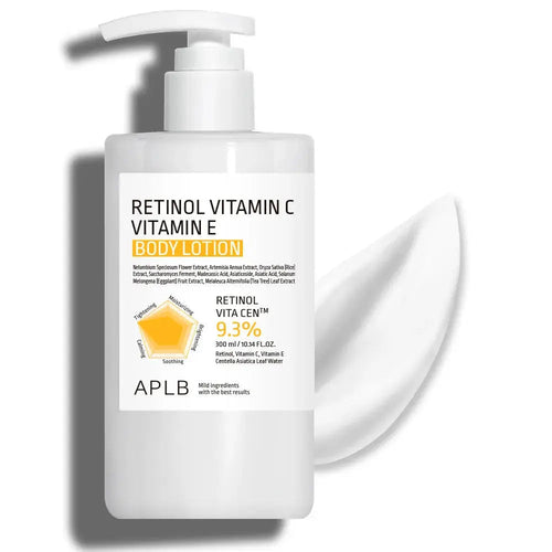 Charger l'image 1 dans la galerie. APLB  - RETINOL VITAMINE C VITAMINE E BODY LOTION