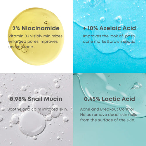 Charger l'image 1 dans la galerie. NINELESS - A-CONTROL 10% AZELAIC ACID SERUM