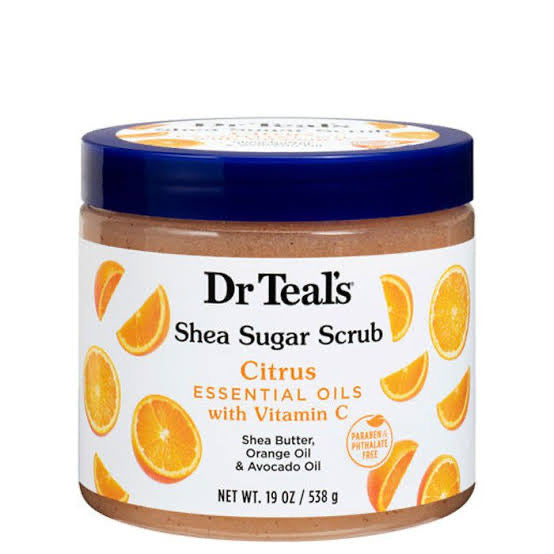 DR TEAL'S - SHEA SUGAR SCRUB - CITRUS