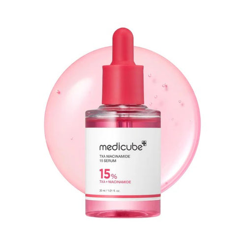 Charger l'image 1 dans la galerie. MEDICUBE - 15% TXA NIACINAMIDE - Sérum Éclat & Anti-Taches TXA + Niacinamide 15%