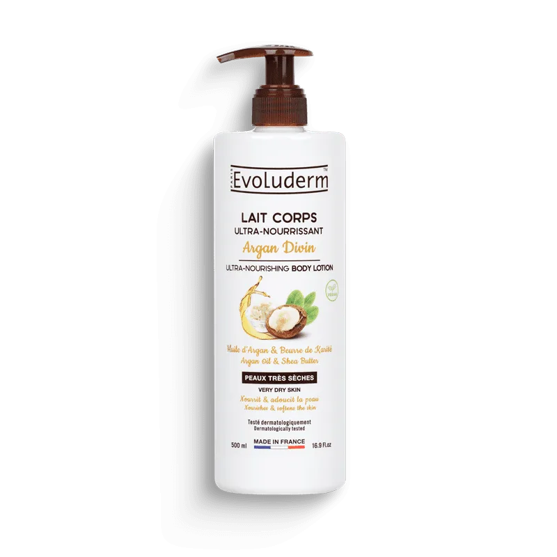 EVOLUDERM - LAIT CORPS ULTRA-NOURRISSANT BODY LOTION ARGAN DIVIN