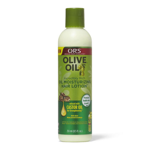 Charger l'image 1 dans la galerie. NAMASTE ORS - OLIVE OIL MOISTURIZING HAIR LOTION (INFUSED WITH CASTOR OIL)