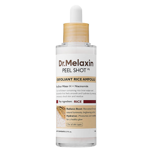 Charger l'image 1 dans la galerie. DR MELAXIN – PEEL SHOT EXFOLIANT RICE AMPOULE