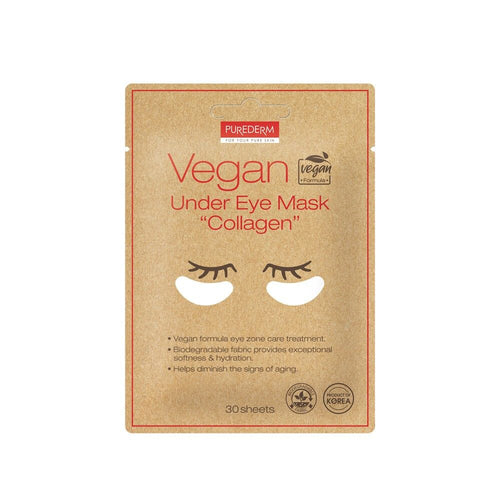 Charger l'image 1 dans la galerie. PUREDEM - VEGAN UNDER EYE MASK COLLAGE- 30 SHEETS