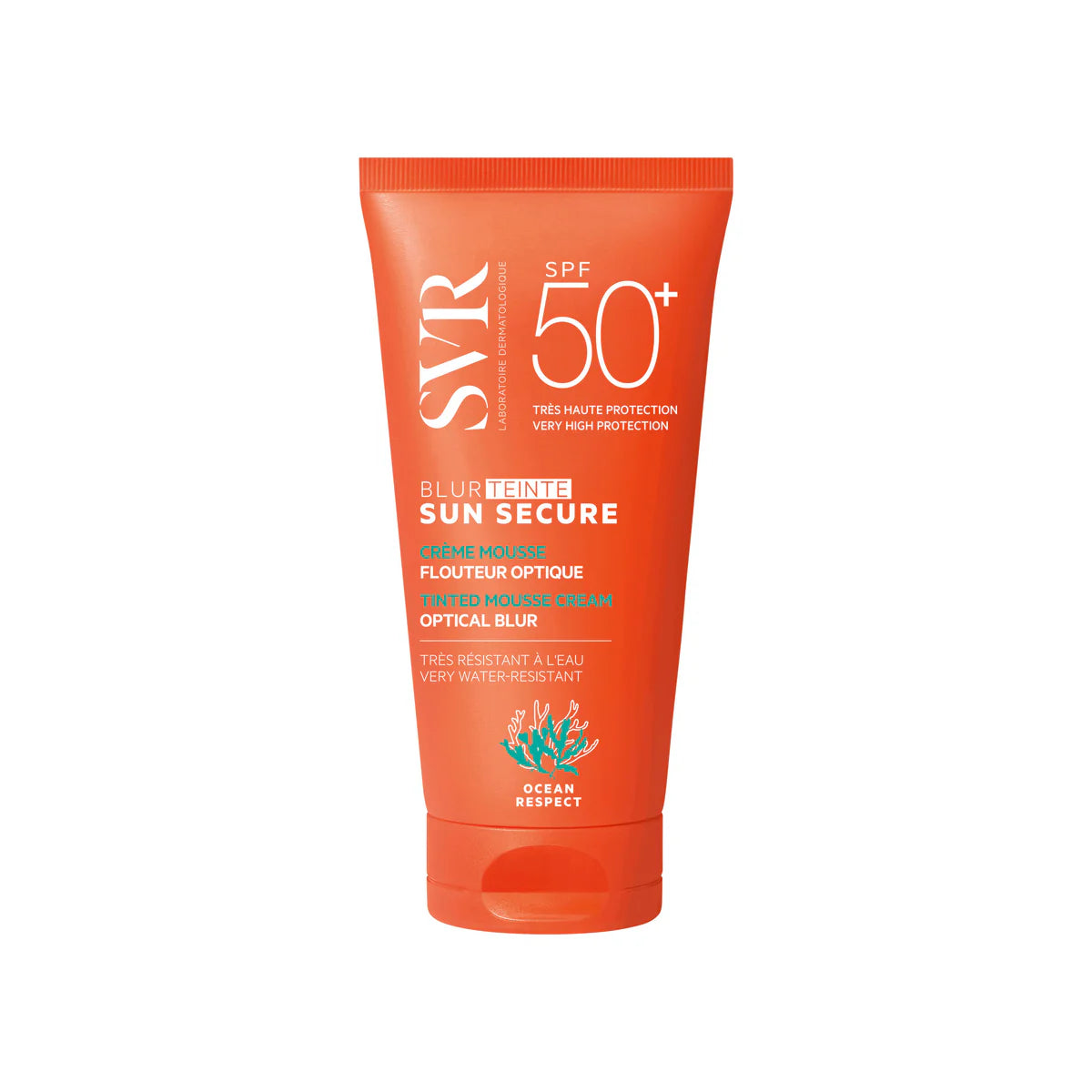 SVR - ECRAN SOLAIRE - CRÈME MOUSSE FLOUTEUR OPTIQUE SPF 50+ TEINTE
