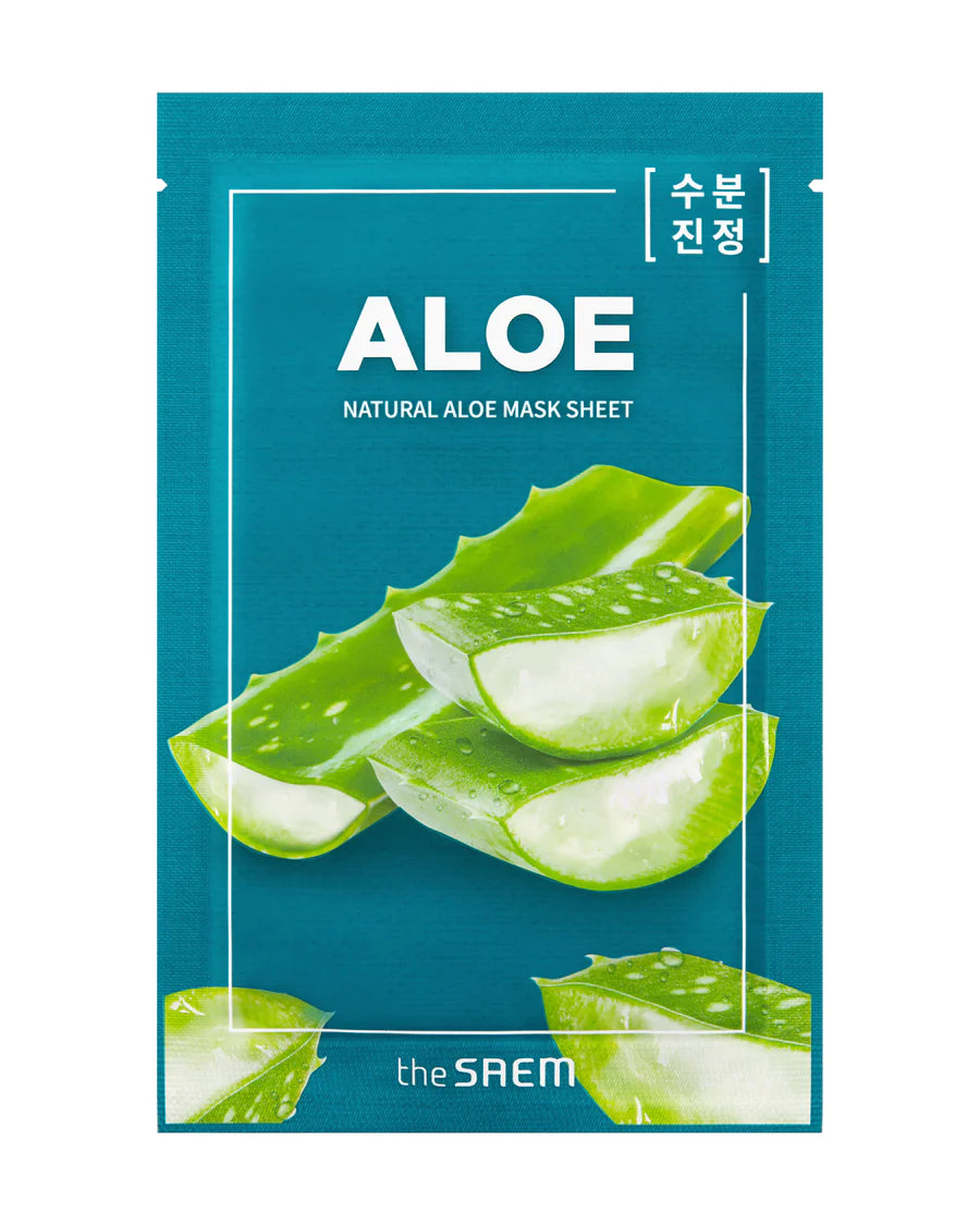 THE SAEM - NATURAL ALOE MASK SHEET
