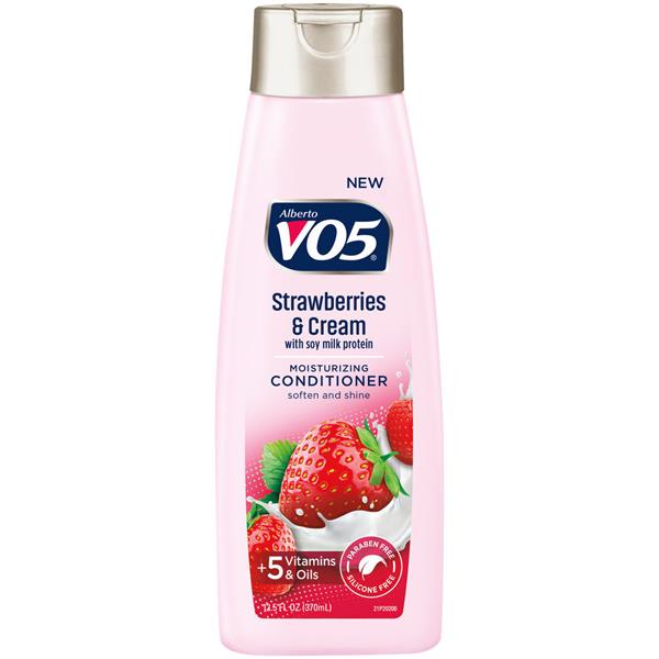ALBERTO VO5 - STRAWBERRY & CREAM MOISTURIZING CONDITIONER (NOUVELLE FORMULE)