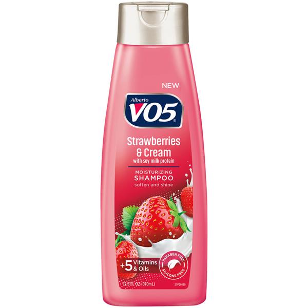 ALBERTO VO5 - STRAWBERRY & CREAM MOISTURIZING SHAMPOO (NOUVELLE FORMULE)