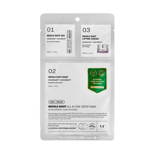 Charger l'image 1 dans la galerie. VT COSMETICS - REEDLE SHOT ALL IN ONE 3 STEP MASK