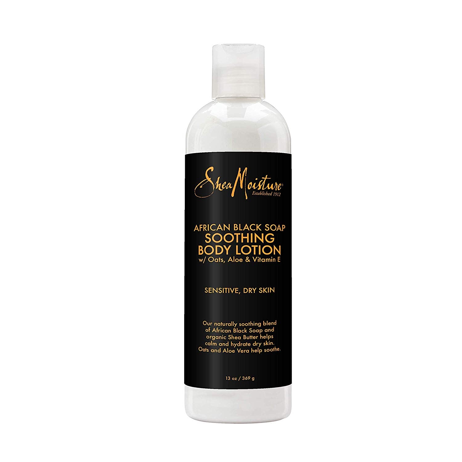 SHEA MOISTURE BLACK SOAP - BODY LOTION