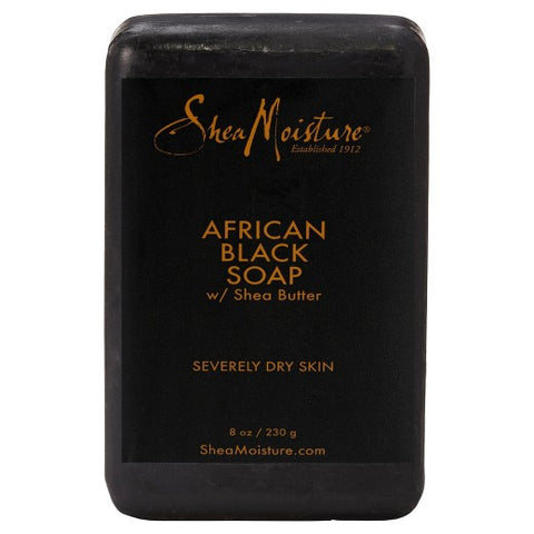 SHEA MOISTURE - AFRICAN BLACK SOAP - LOT DE 12