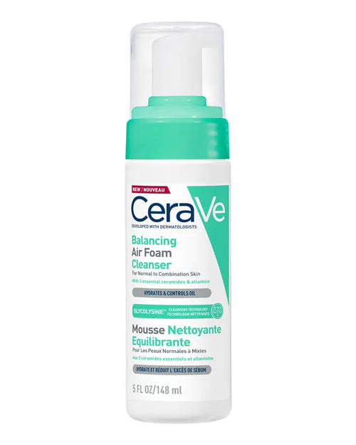 Charger l'image 1 dans la galerie. CERAVE - BALANCING AIR FOAM CLEANSER (MOUSSE NETTOYANTE EQUILIBRANTE )