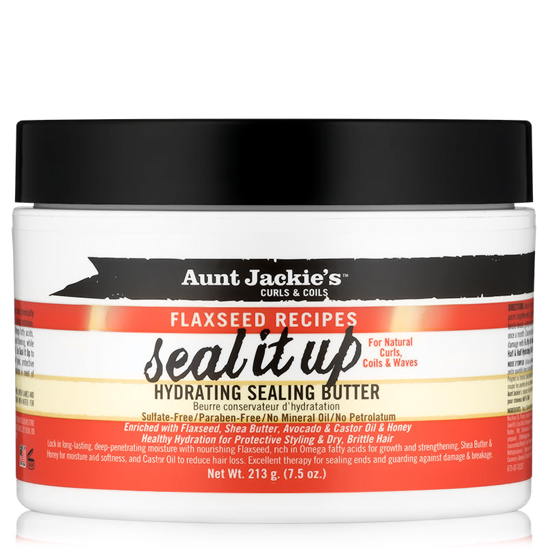 AUNT JACKIE'S FLAXSEED - SEAL IT UP ! HYDRATING SEALING BUTTER