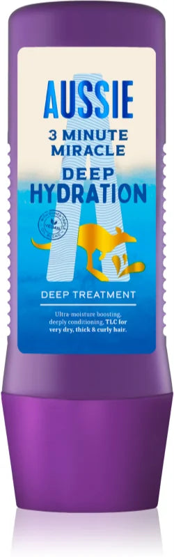 Charger l'image 1 dans la galerie. AUSSIE - 3 MINUTE MIRACLE DEEP HYDRATION - DEEP TREATMENT