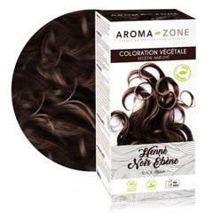 AROMA ZONE - COLORATION VÉGÉTALE HENNE NOIR ÉBÈNE