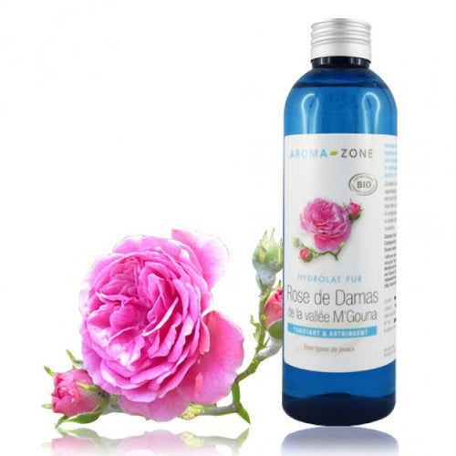 Charger l'image 1 dans la galerie. AROMA ZONE - HYDROLAT ROSE DE DAMAS BIO