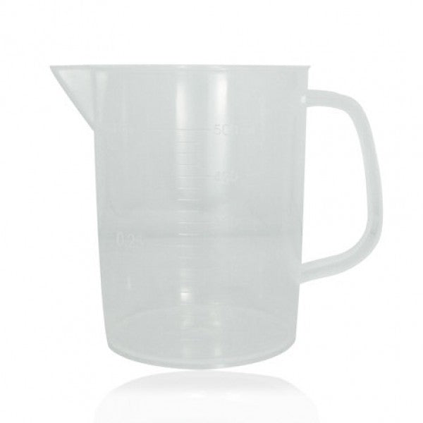 AROMA ZONE - MATÉRIEL DE MÉLANGE ET FABRICATION BECHER GRADUE 500ML EN PLASTIQUE