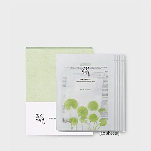 Charger l'image 1 dans la galerie. BEAUTY OF JOSEON - ASIATICA CALMING MASK ( 10 SHEETS)