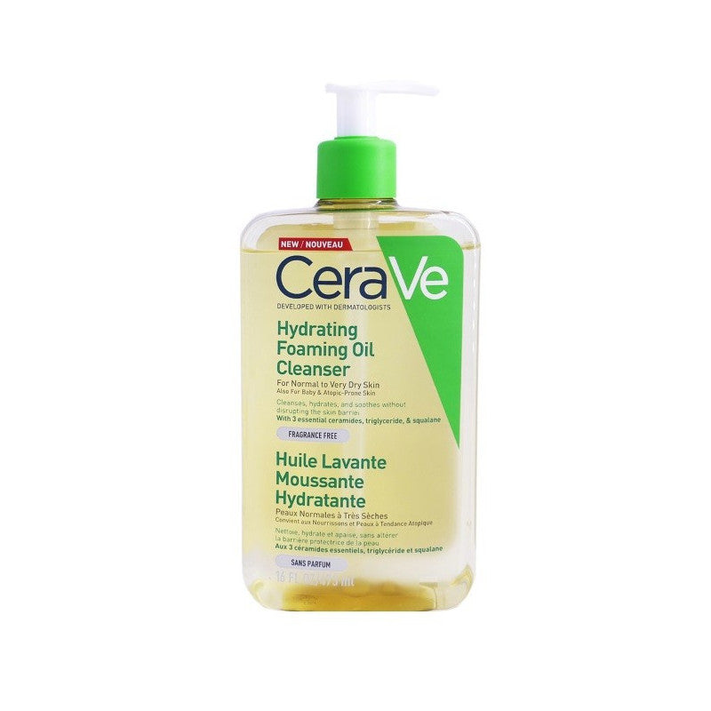 CERAVE - HUILE LAVANTE MOUSSANTE