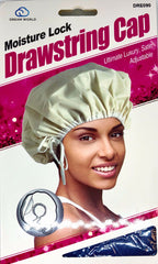 AYA LEYA - BONNET MOISTURE LOCK DRAWSTRING CAP AJUSTABLE