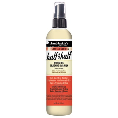 Charger l'image 1 dans la galerie. AUNT JACKIE'S FLAXSEED - HALF AND HALF !  HYDRATING HAIR MILK