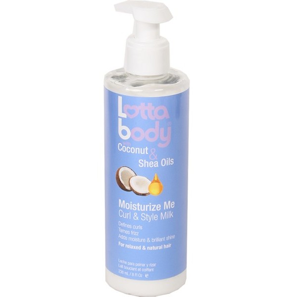 LOTTA BODY - MOISTURE ME CURL & STYLE MILK