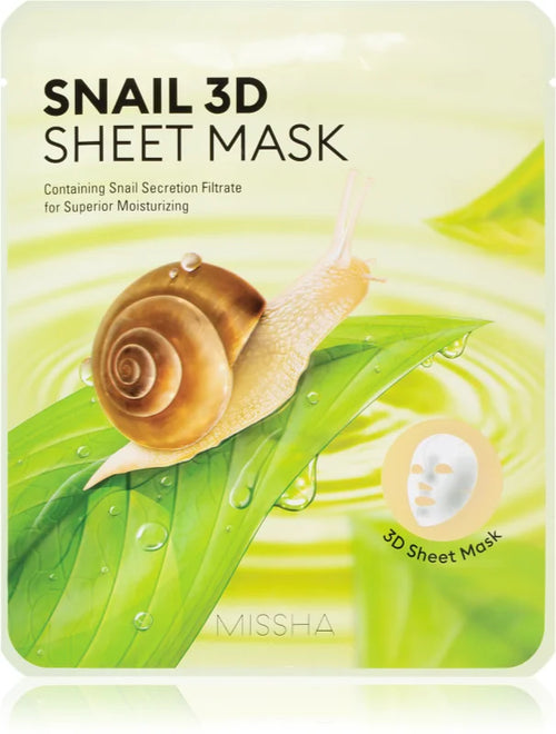 Charger l'image 1 dans la galerie. MISSHA - SNAIL 3D MASK SHEET