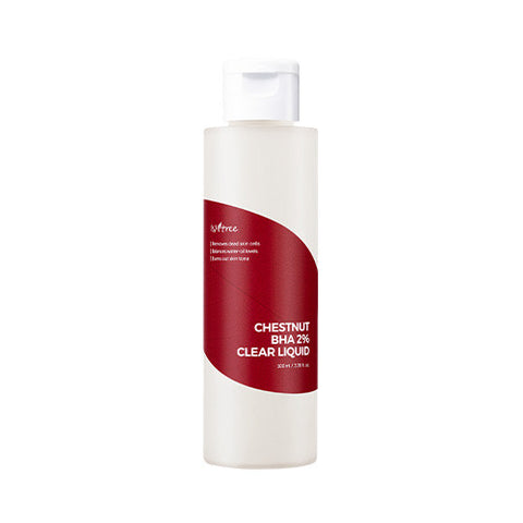ISNTREE - CHESTNUT BHA 2% CLEAR LIQUID - NETTOYANT MOUSSANT A L'ACIDE HYALURONIQUE AU pH BAS