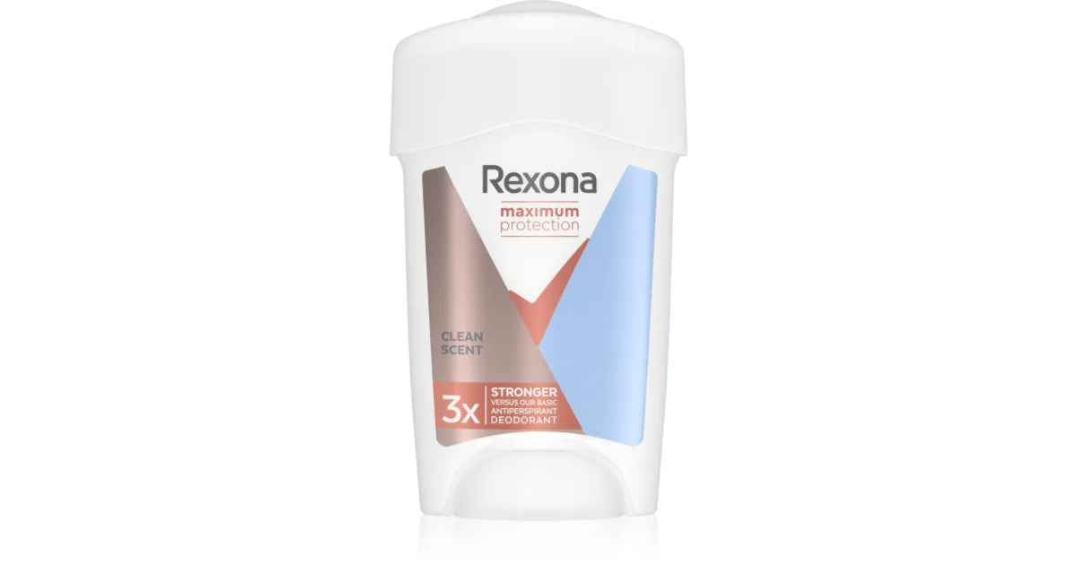 REXONA - MAXIMUM PROTECTION CLEAN SCENT  3X STRONGER - ANTI-TRANSPIRANT