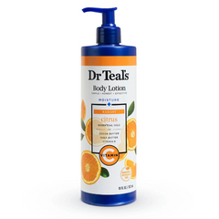 DR TEAL'S - BODY LOTION MOISTURE + RADIANCE - CITRUS