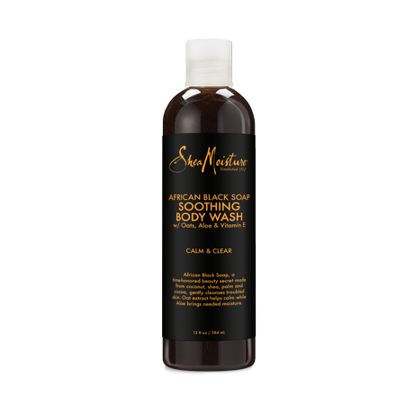 SHEA MOISTURE BLACK SOAP - SOOTHING BODY WASH
