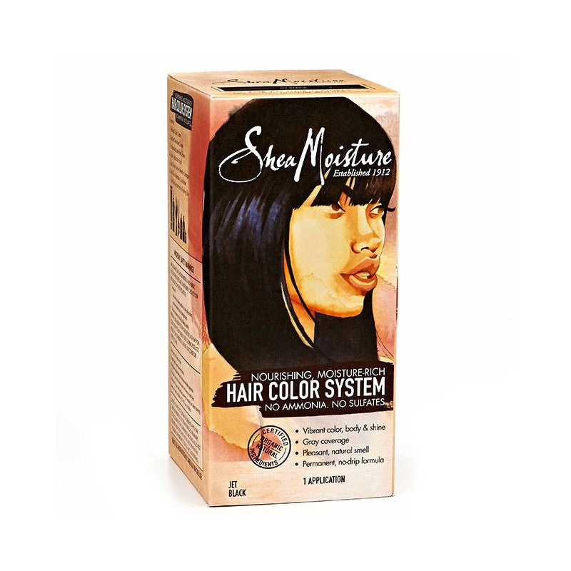 SHEA MOISTURE - KIT COULEUR (COLOR SYSTEM) - JET BLACK