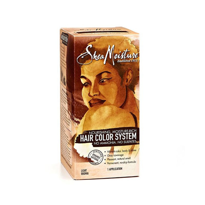 SHEA MOISTURE - KIT COULEUR (COLOR SYSTEM) - LIGHT BROWN