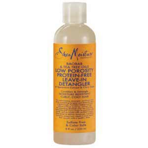 Charger l'image 1 dans la galerie. Shea Moisture Low Porosity -Baobab And Tea Tree - Leave In Detangler