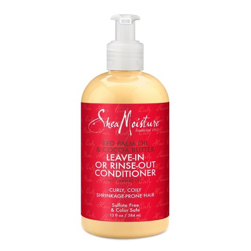 SHEA MOISTURE RED PALM OIL - LEAVE IN OR RINSE OUT CONDITIONER