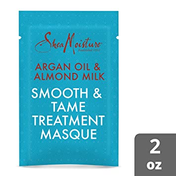 SHEA MOISTURE - ARGAN OIL & ALMOND MILK - SMOOTH & TAME TREATMENT MASQUE