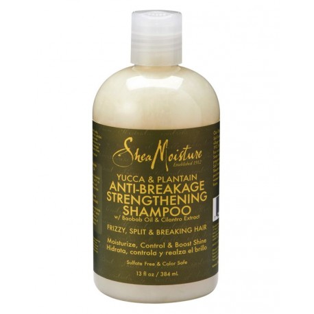 Charger l'image 1 dans la galerie. Shea Moisture Yucca & Plantain - Anti-Breakage Shampoing