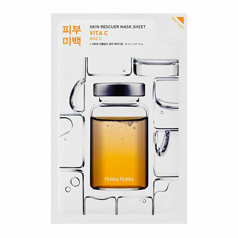 HOLIKA HOLIKA- SKIN RESCUER VITAMIN C SHEET MASK