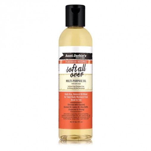 AUNT JACKIE'S FLAXSEED - SOFT ALL OVER MULTI PURPOSE OIL