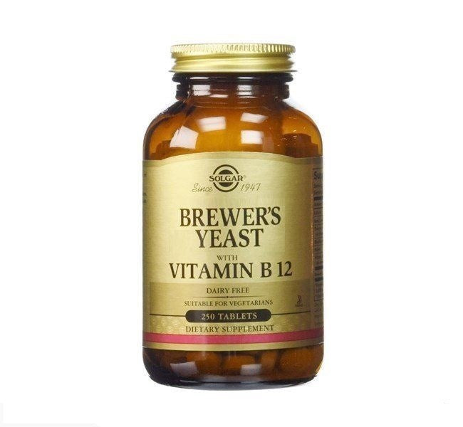Solgar - Levure de Biere (vitamine B12) 250 Comprimes