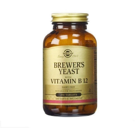 Solgar - Levure de Biere (vitamine B12) 250 Comprimes