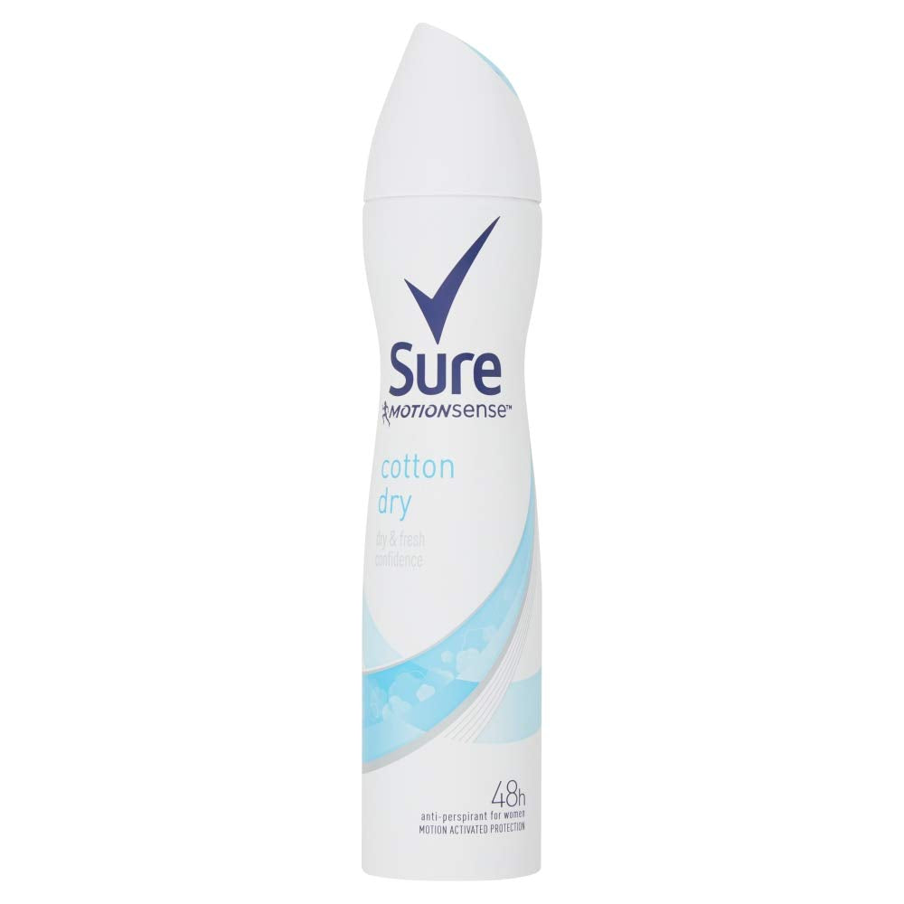 SURE WOMEN - MOTIONSENSE COTTON DRY DEODORANT - 48H