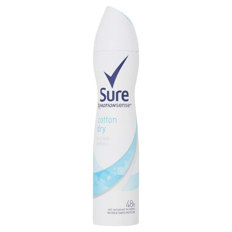 SURE WOMEN - MOTIONSENSE COTTON DRY DEODORANT - 48H