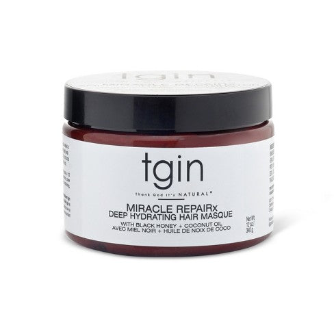 Charger l'image 1 dans la galerie. TGIN - MIRACLE REPAIRX DEEP HYDRATING HAIR MASQUE (MASQUE HYDRATANT RÉPARATEUR)