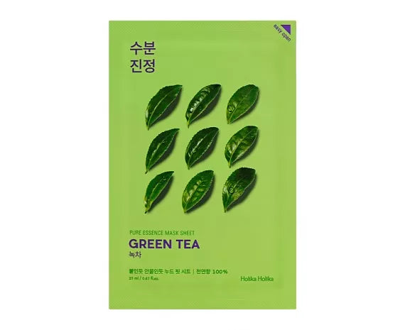 HOLIKA HOLIKA - PURE ESSENCE MASK SHEET GREEN TEA